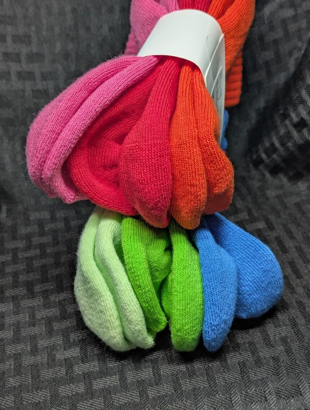 Nike Bright Cushioned Ankle Socks Y 10c - 3Y 6Pack.